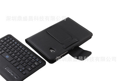 三星Tab2 P3100蓝牙皮套键盘 ABS无线键盘厂家批发优选